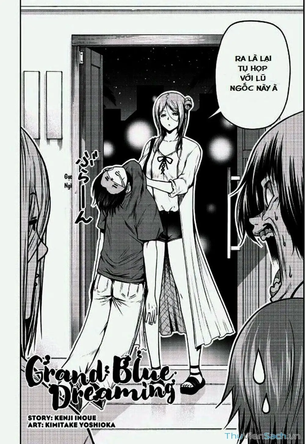 Truyện Tranh Cô Gái Thích Lặn - Grand Blue trang 3