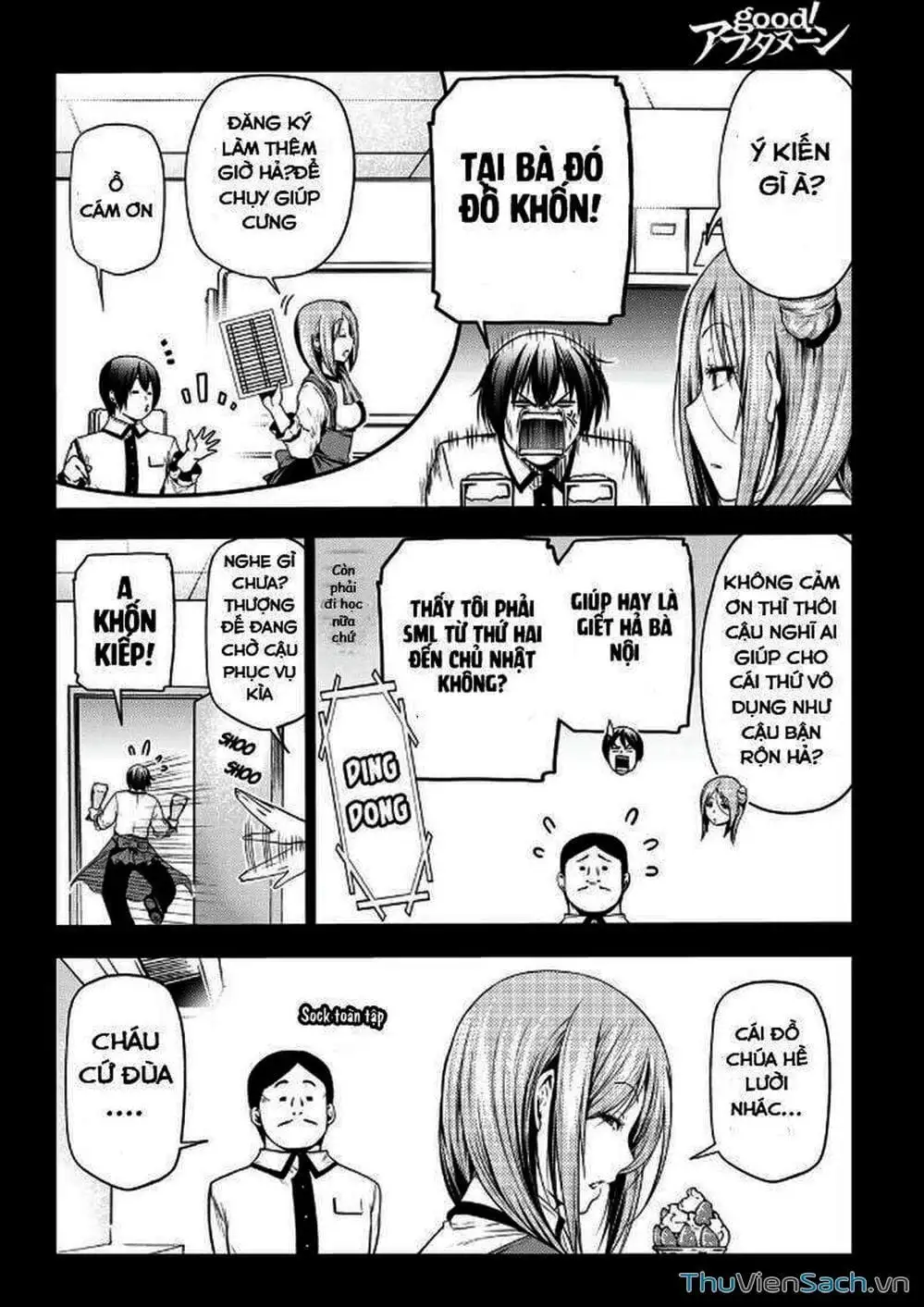 Truyện Tranh Cô Gái Thích Lặn - Grand Blue trang 3