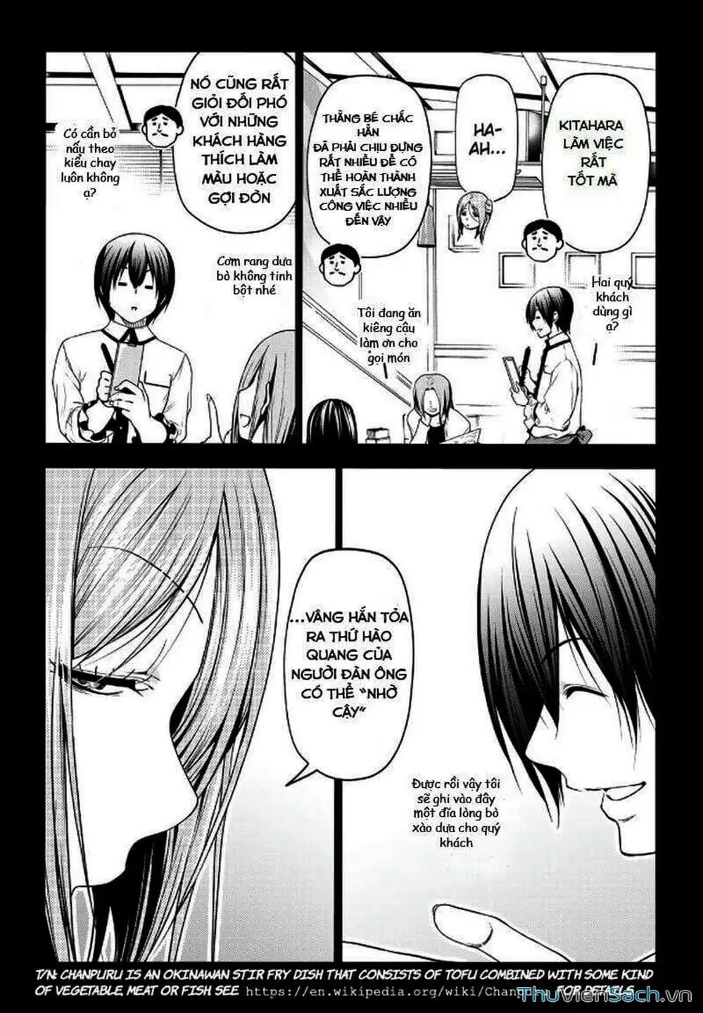 Truyện Tranh Cô Gái Thích Lặn - Grand Blue trang 3