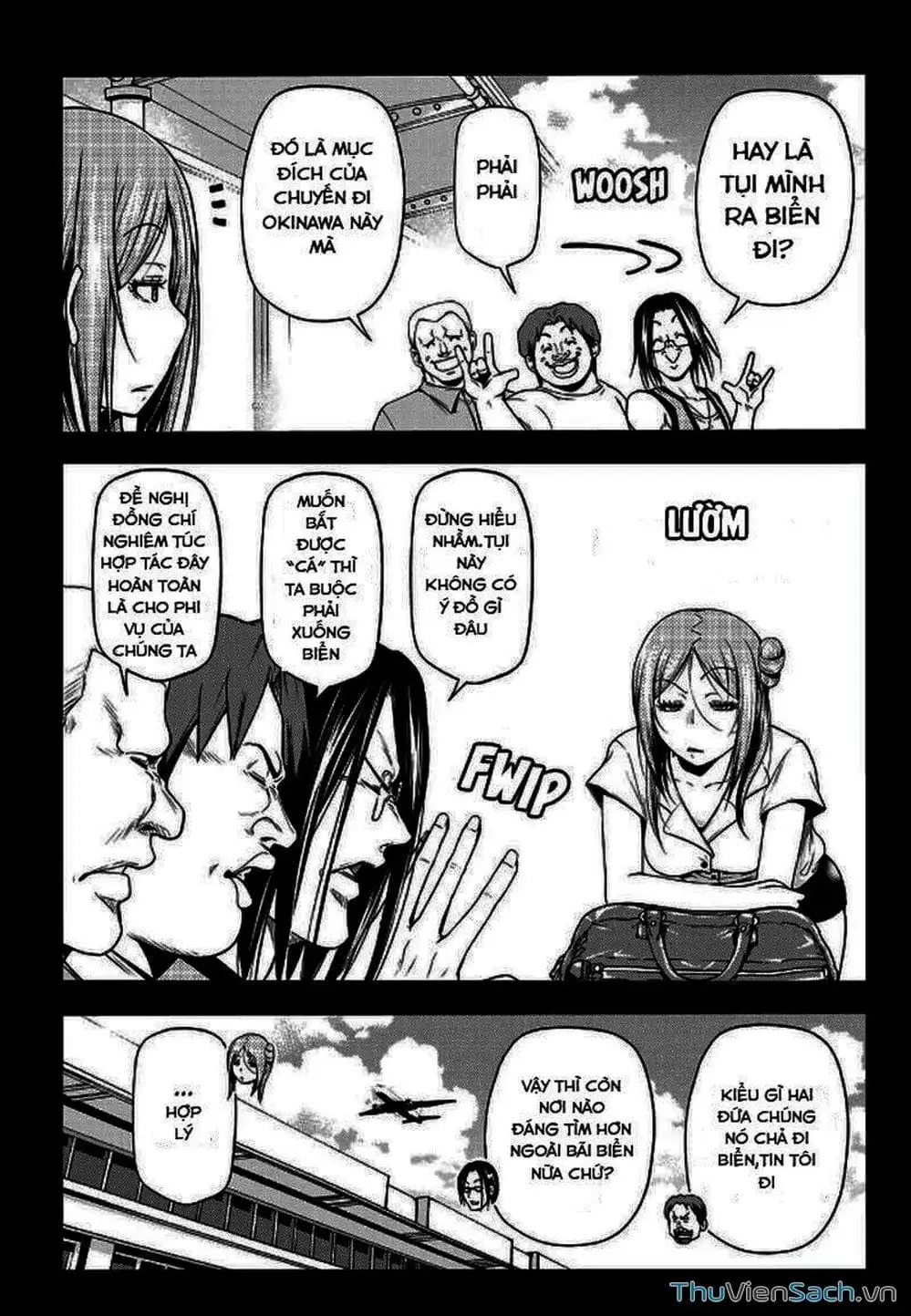 Truyện Tranh Cô Gái Thích Lặn - Grand Blue trang 3