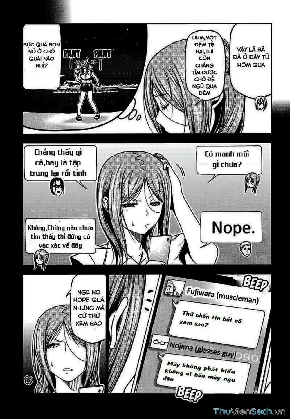 Truyện Tranh Cô Gái Thích Lặn - Grand Blue trang 3