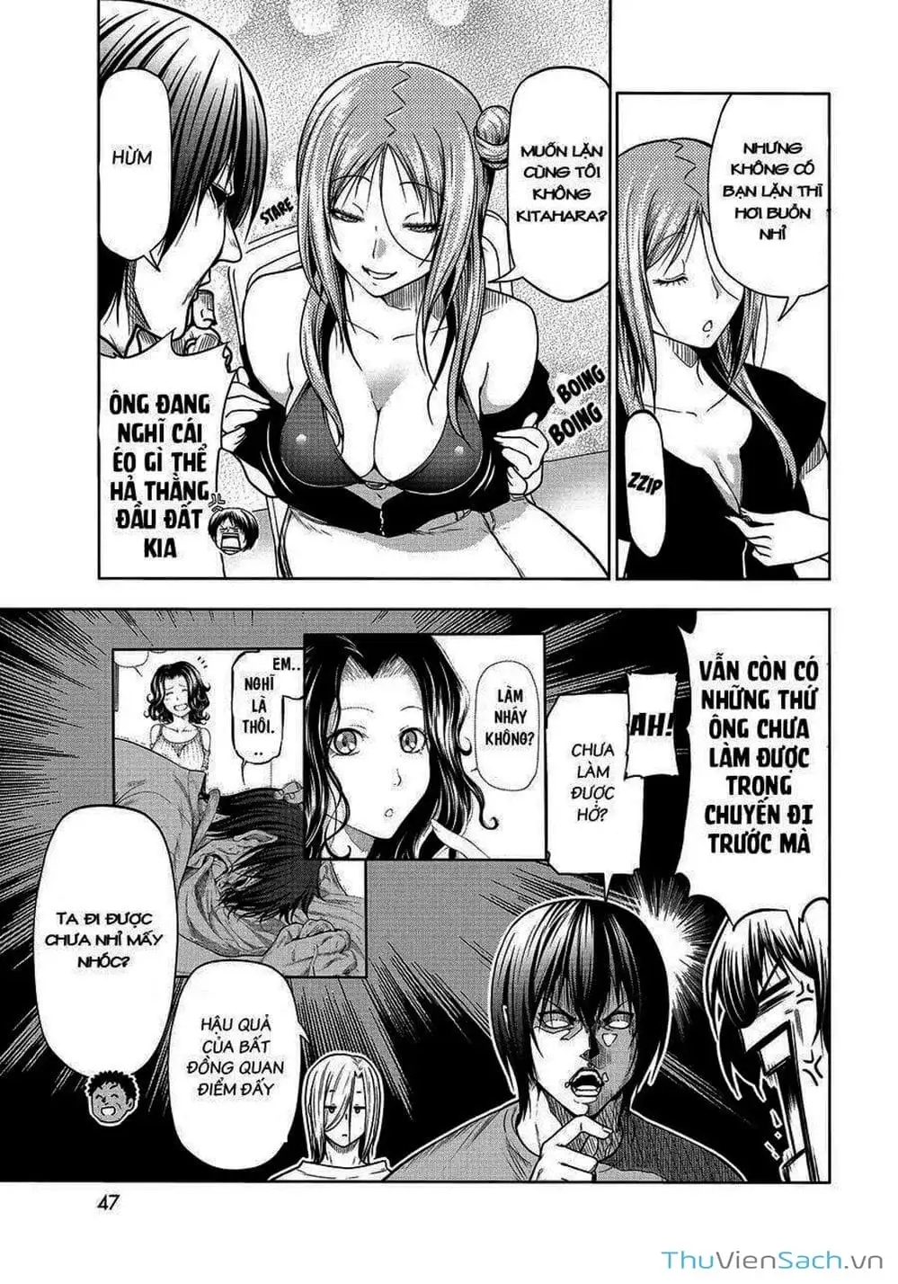 Truyện Tranh Cô Gái Thích Lặn - Grand Blue trang 3