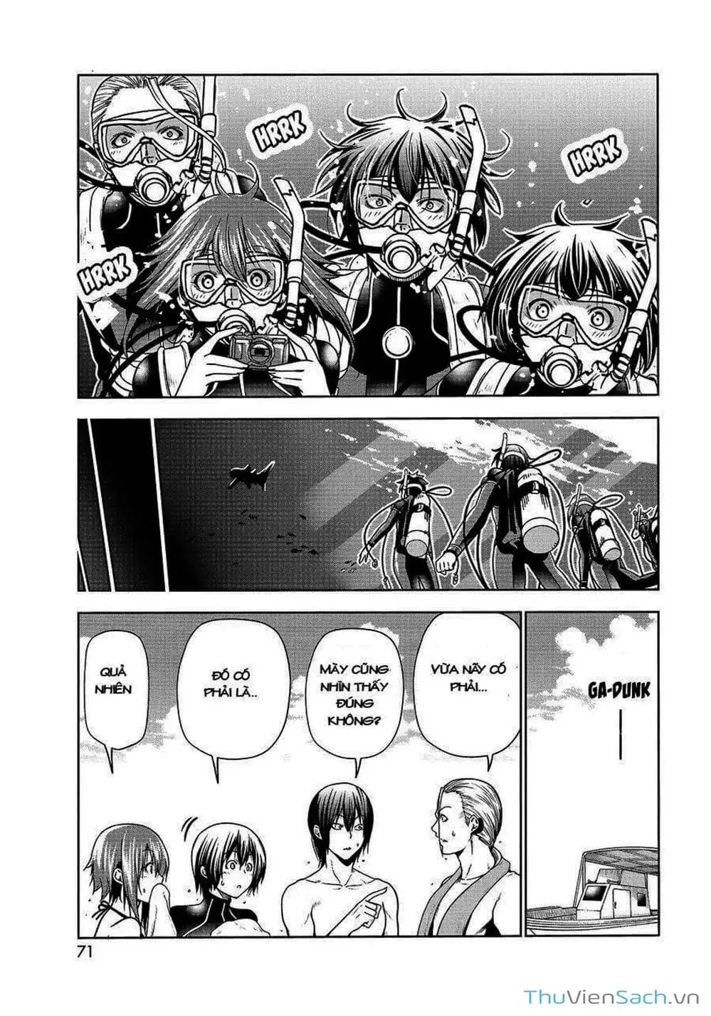 Truyện Tranh Cô Gái Thích Lặn - Grand Blue trang 3