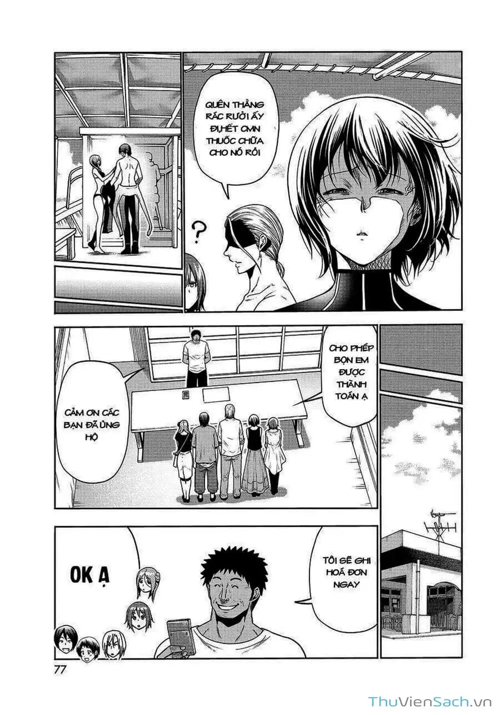 Truyện Tranh Cô Gái Thích Lặn - Grand Blue trang 3