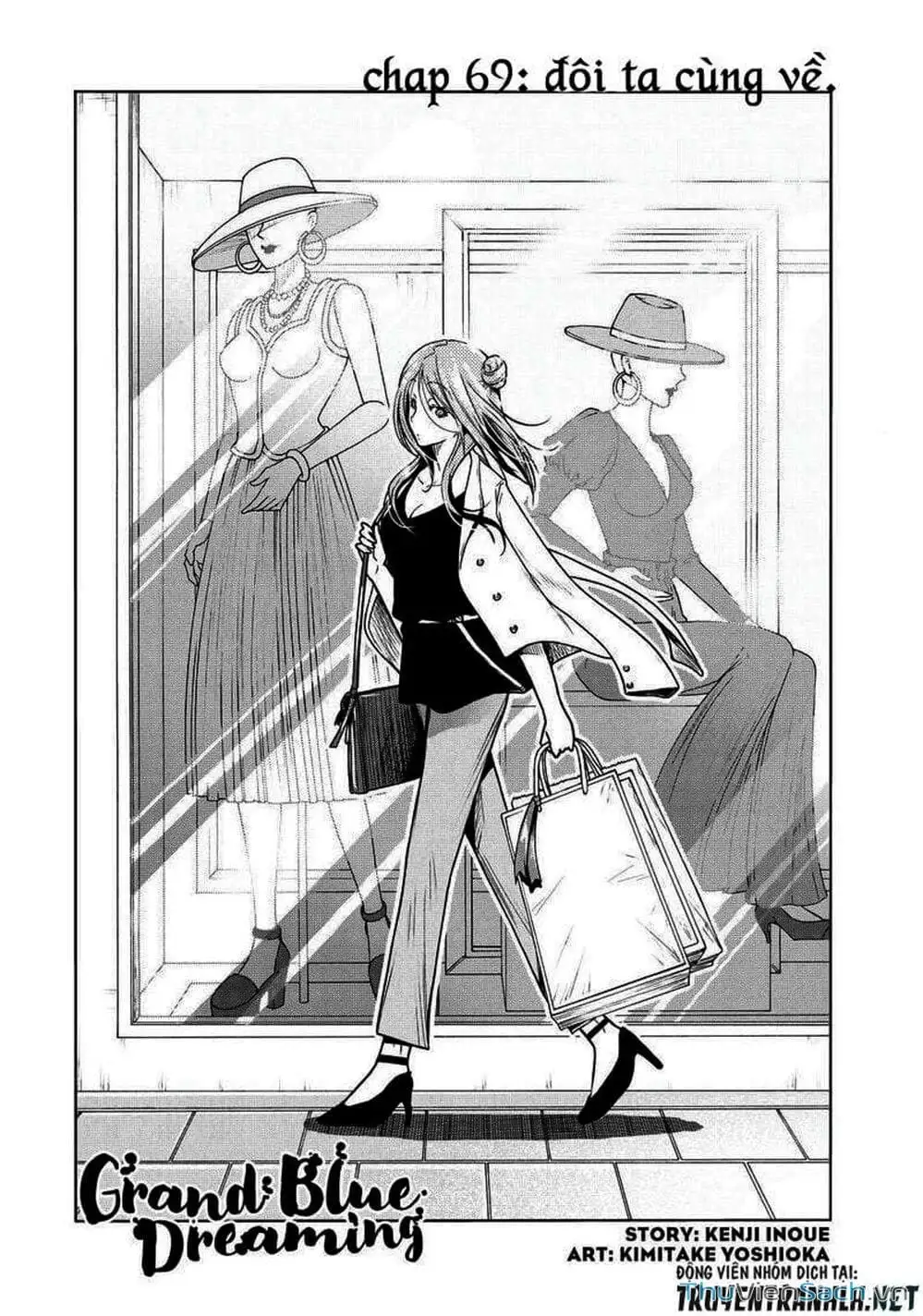 Truyện Tranh Cô Gái Thích Lặn - Grand Blue trang 3