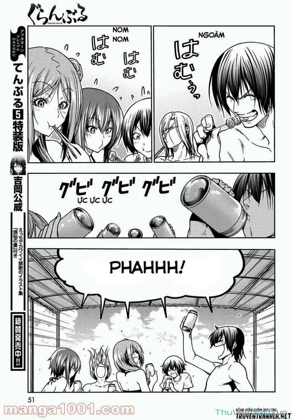 Truyện Tranh Cô Gái Thích Lặn - Grand Blue trang 3