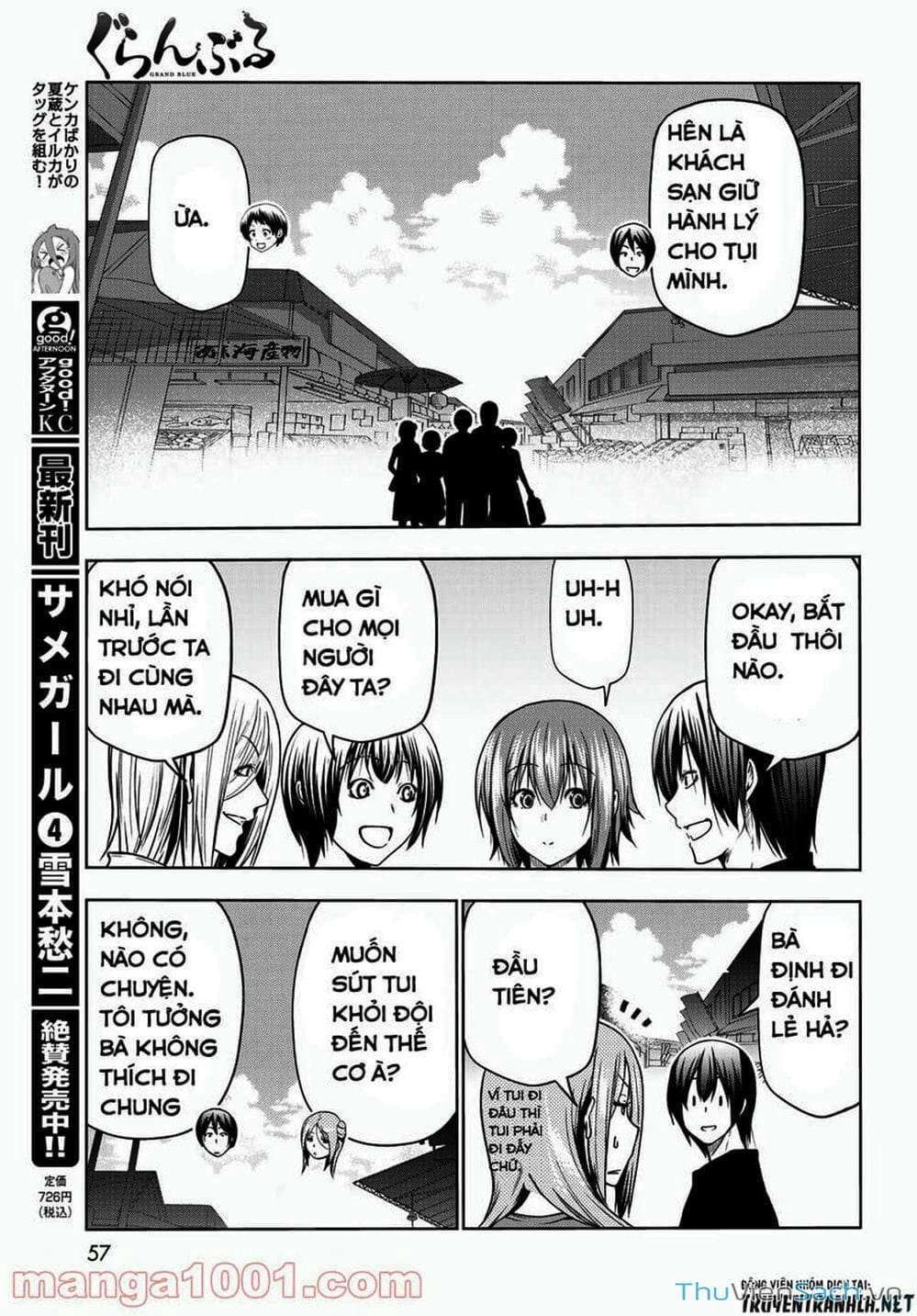 Truyện Tranh Cô Gái Thích Lặn - Grand Blue trang 3