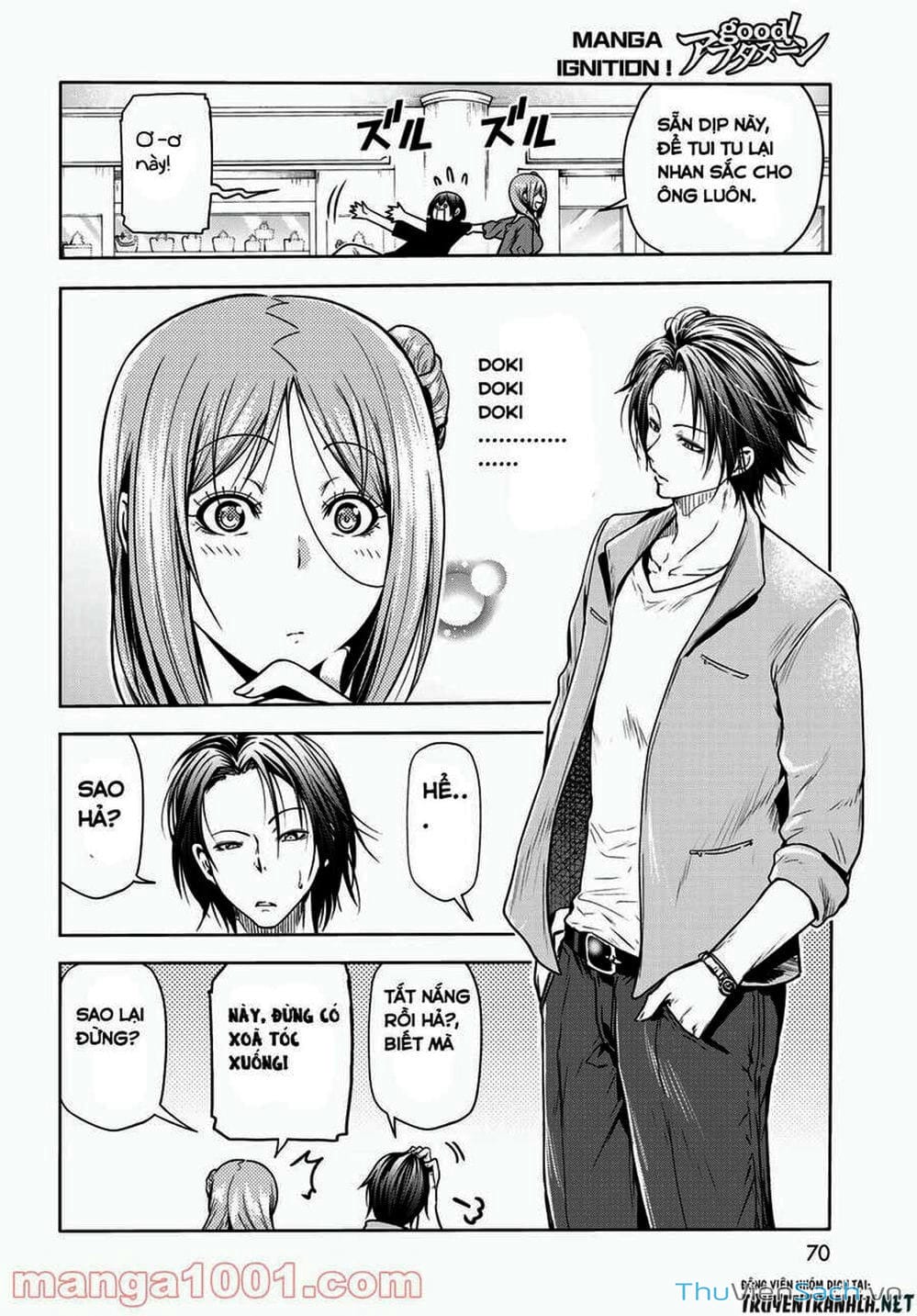 Truyện Tranh Cô Gái Thích Lặn - Grand Blue trang 3