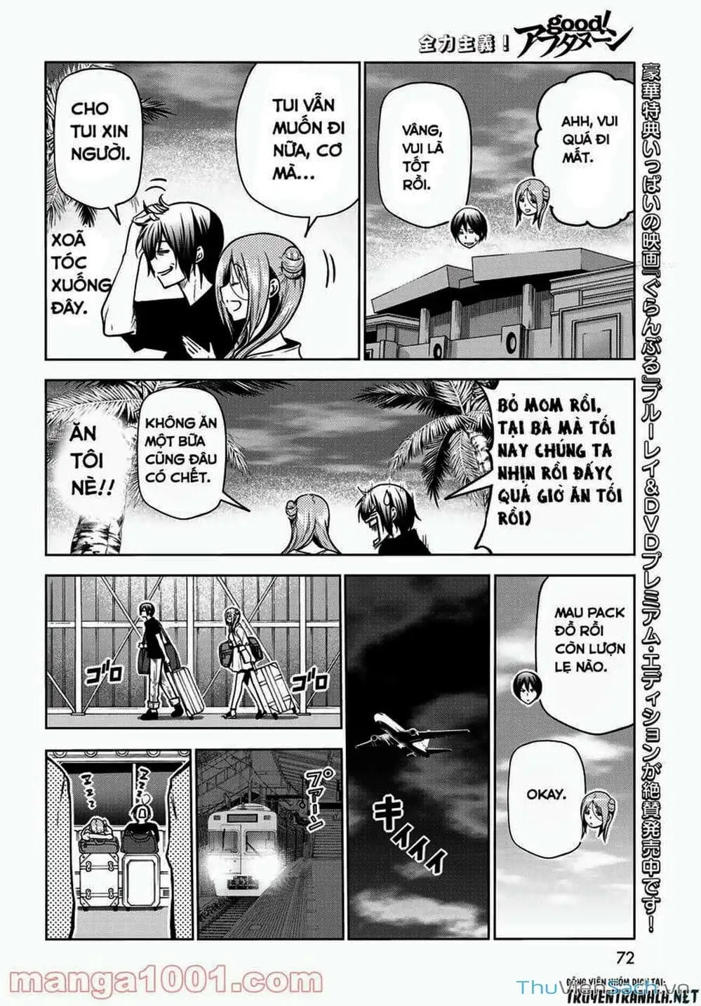 Truyện Tranh Cô Gái Thích Lặn - Grand Blue trang 3