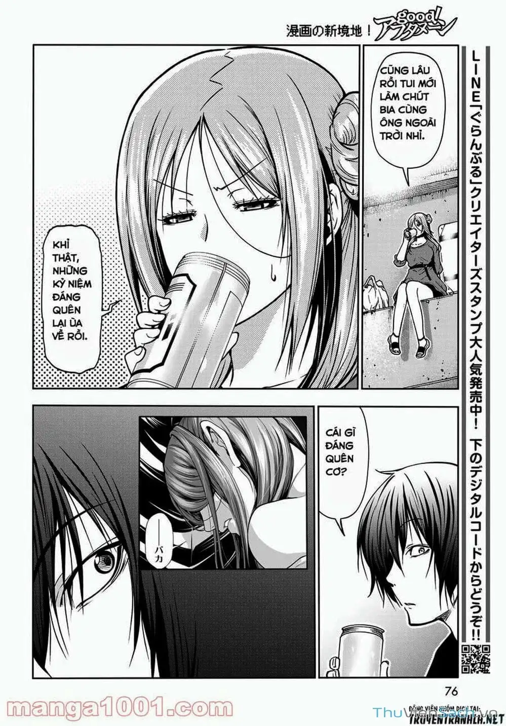 Truyện Tranh Cô Gái Thích Lặn - Grand Blue trang 3