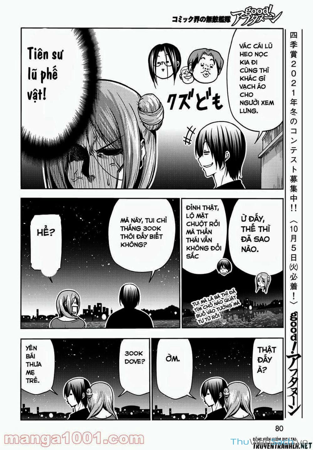 Truyện Tranh Cô Gái Thích Lặn - Grand Blue trang 3