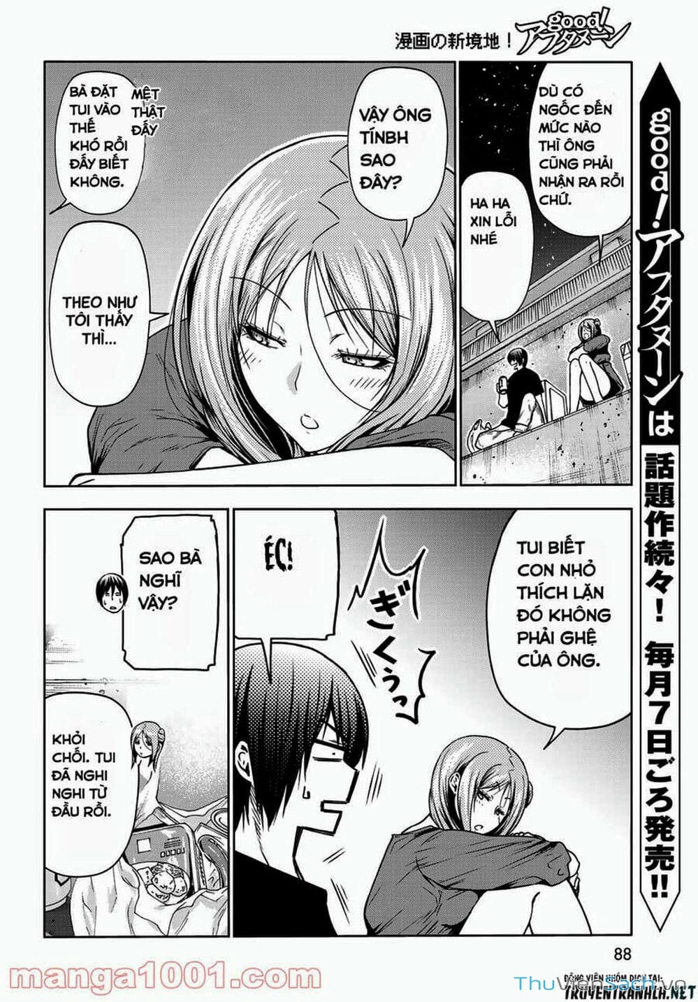 Truyện Tranh Cô Gái Thích Lặn - Grand Blue trang 3