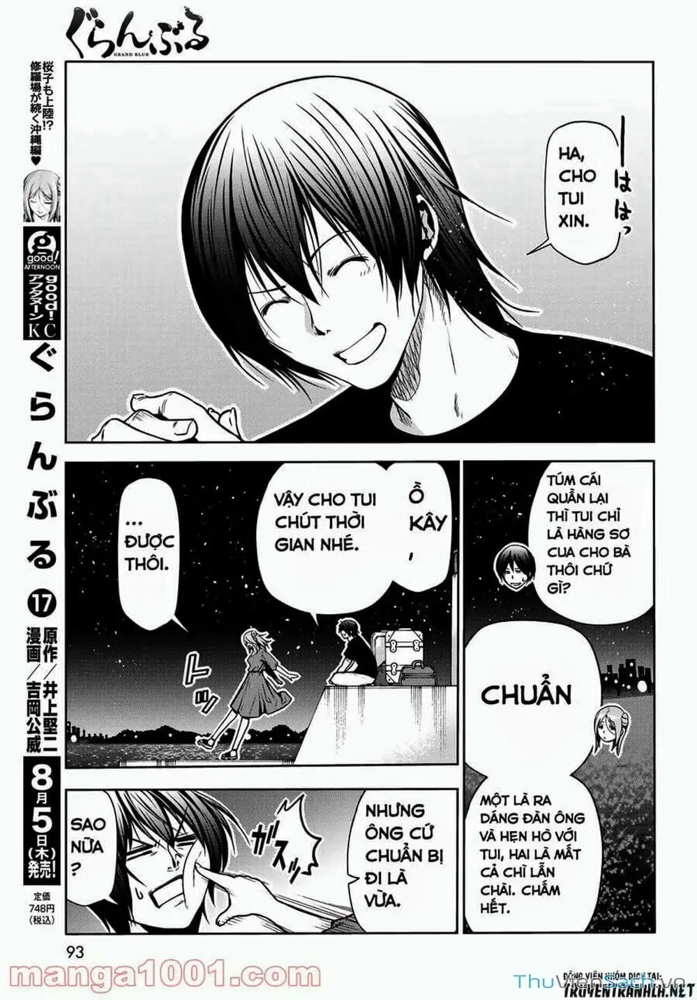 Truyện Tranh Cô Gái Thích Lặn - Grand Blue trang 3