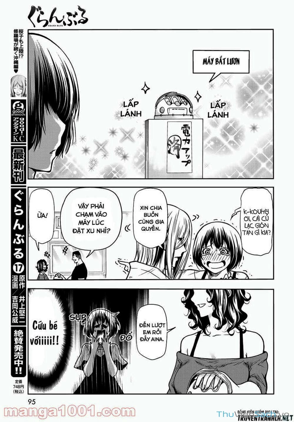 Truyện Tranh Cô Gái Thích Lặn - Grand Blue trang 3