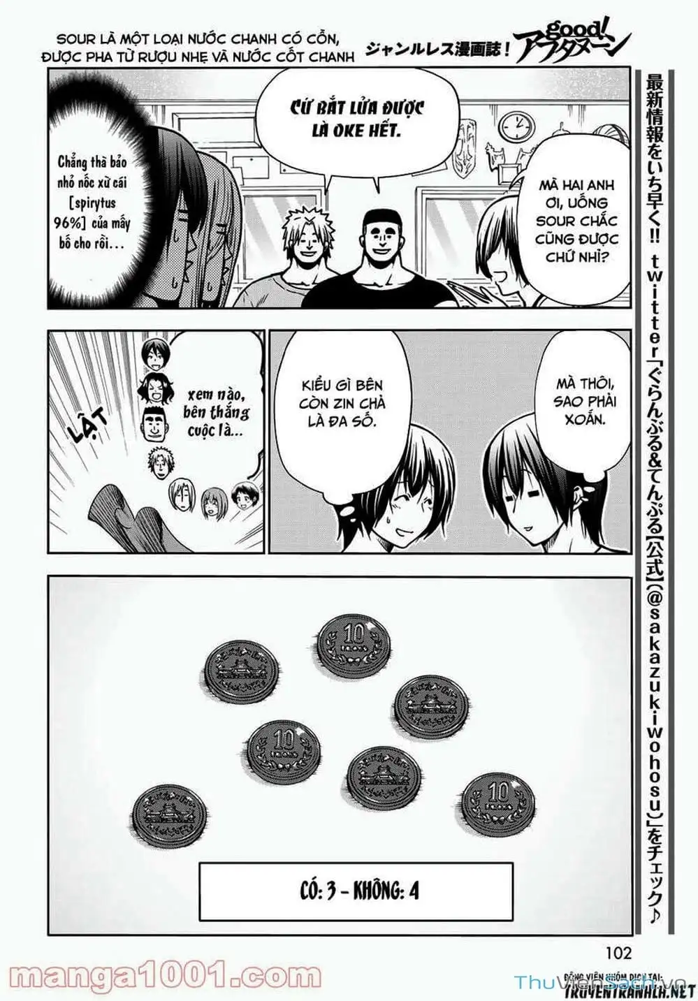 Truyện Tranh Cô Gái Thích Lặn - Grand Blue trang 3