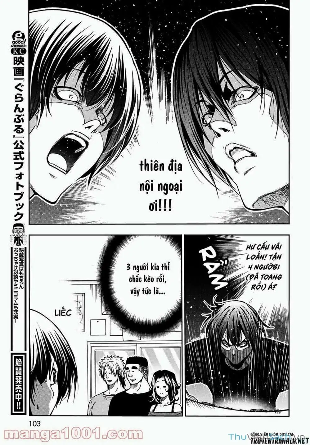 Truyện Tranh Cô Gái Thích Lặn - Grand Blue trang 3