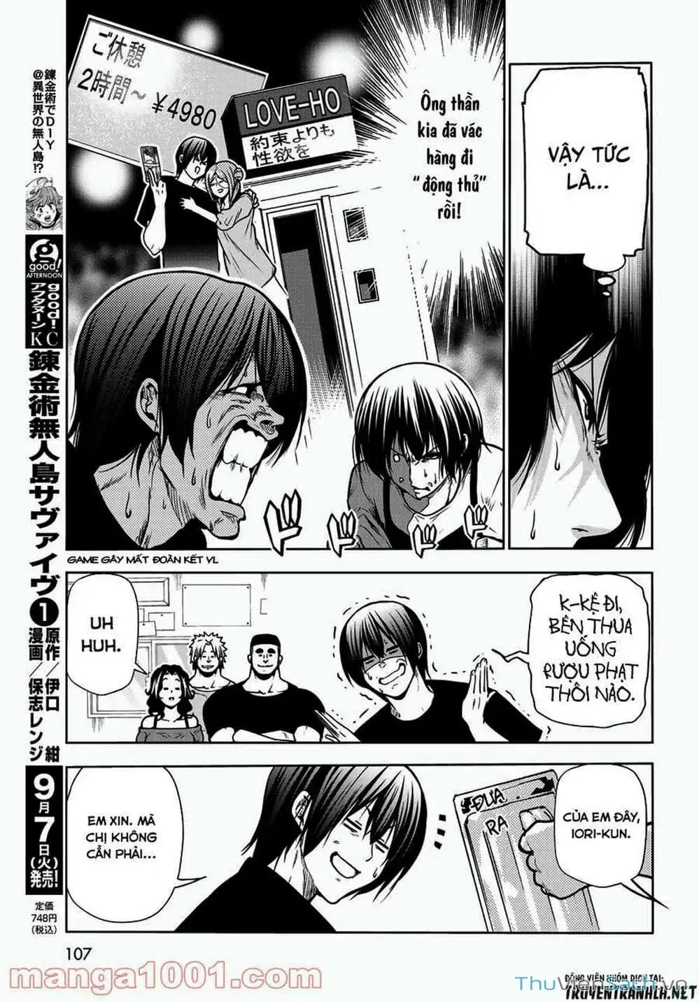 Truyện Tranh Cô Gái Thích Lặn - Grand Blue trang 3