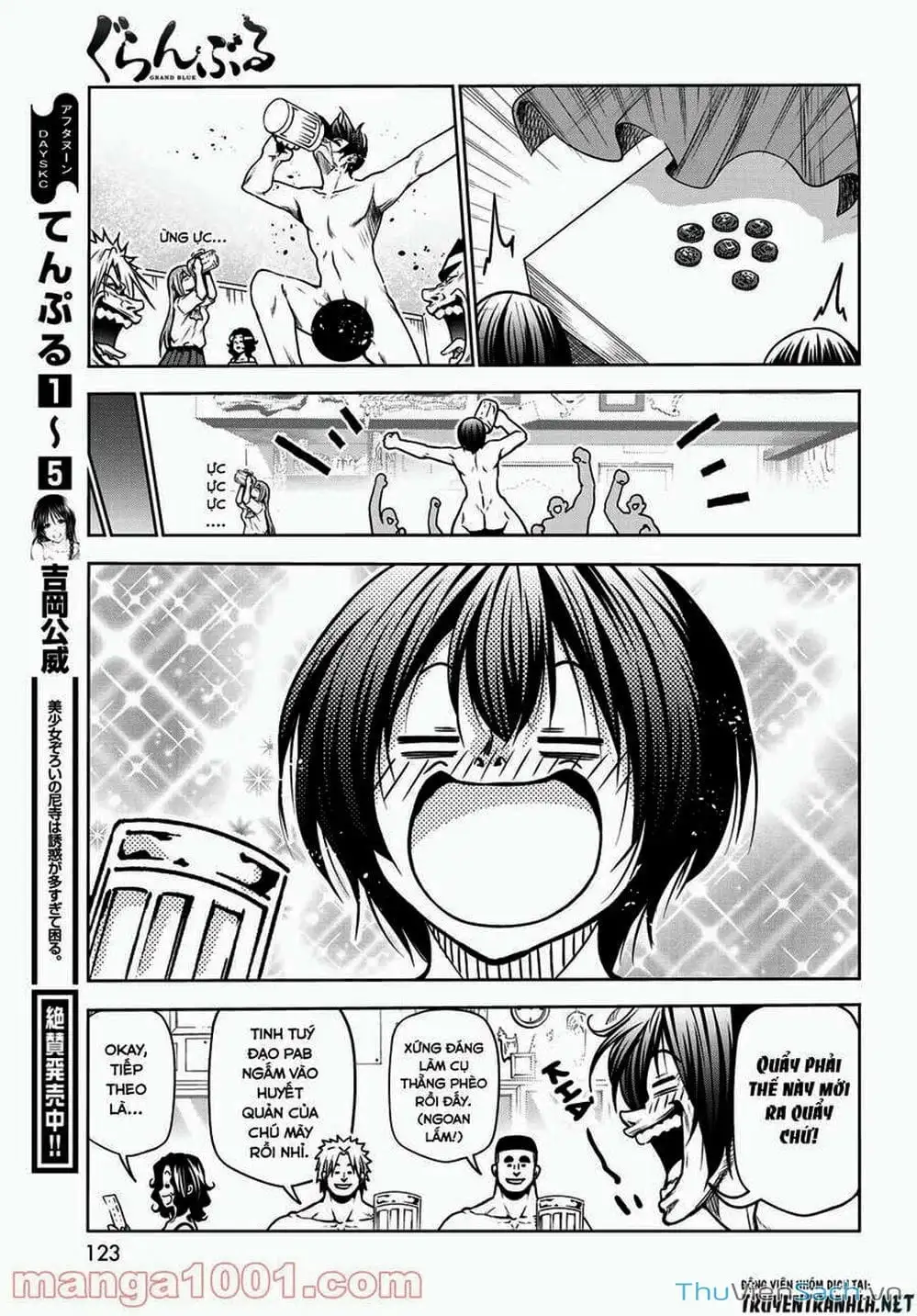 Truyện Tranh Cô Gái Thích Lặn - Grand Blue trang 3