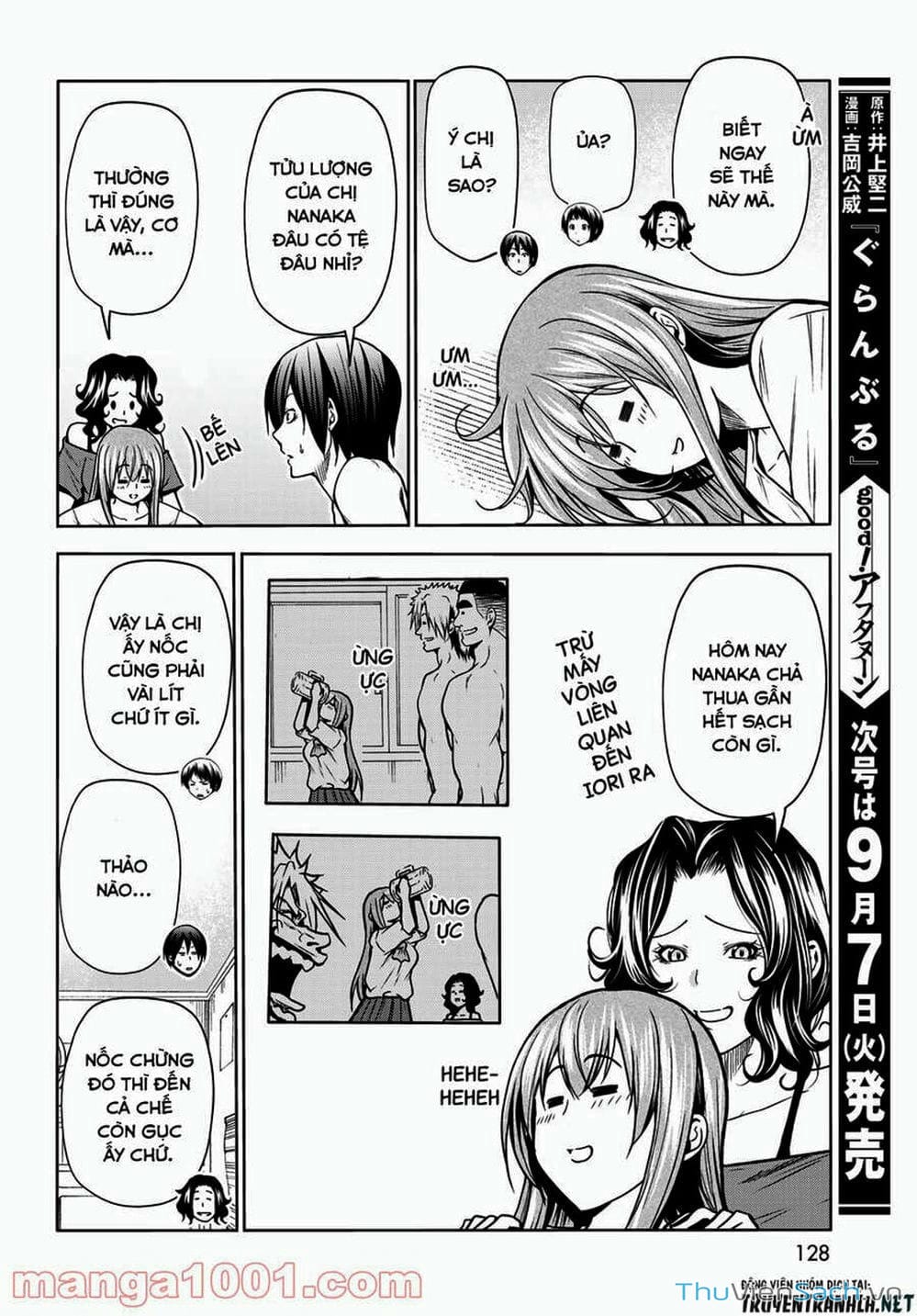 Truyện Tranh Cô Gái Thích Lặn - Grand Blue trang 3