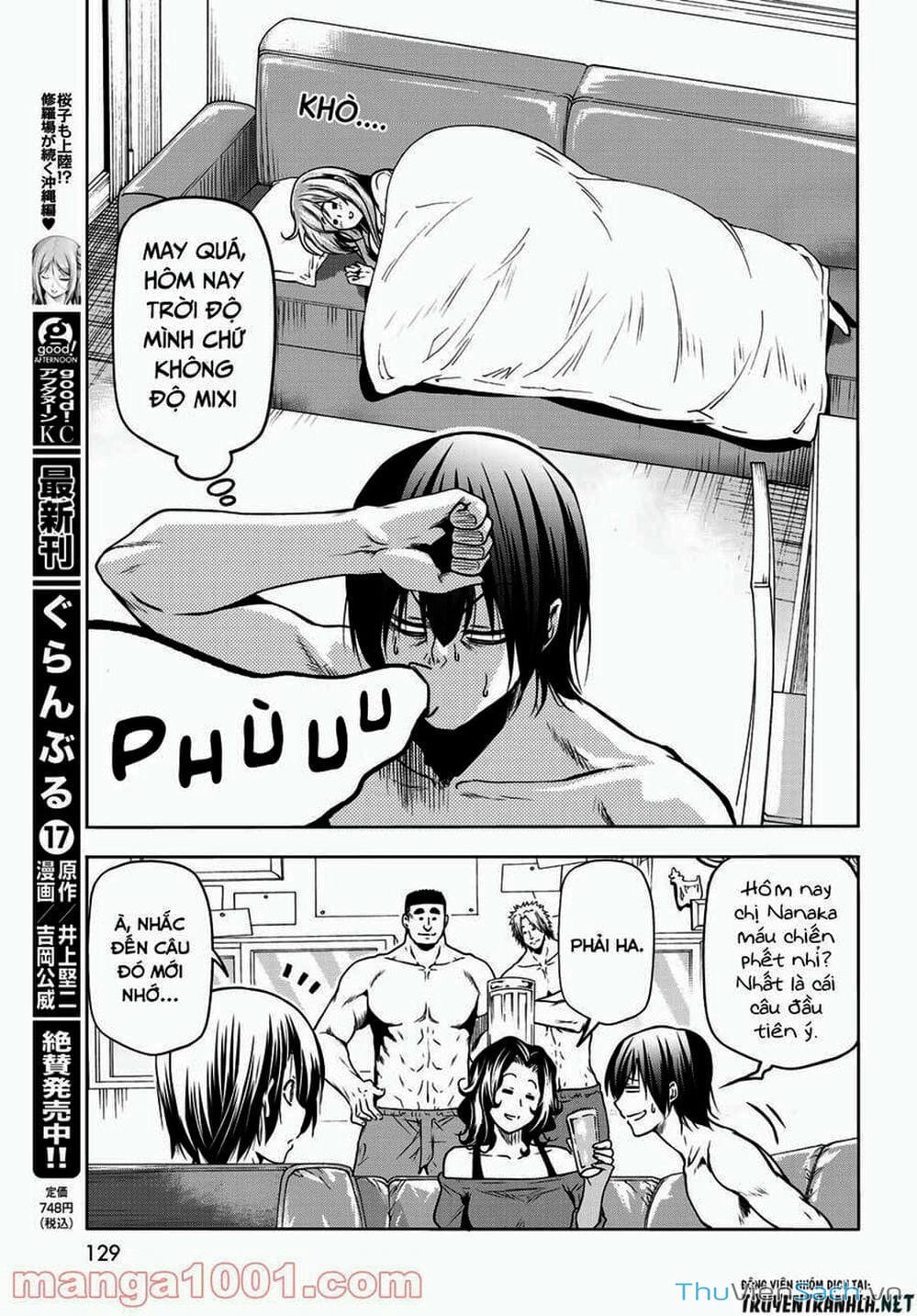 Truyện Tranh Cô Gái Thích Lặn - Grand Blue trang 3