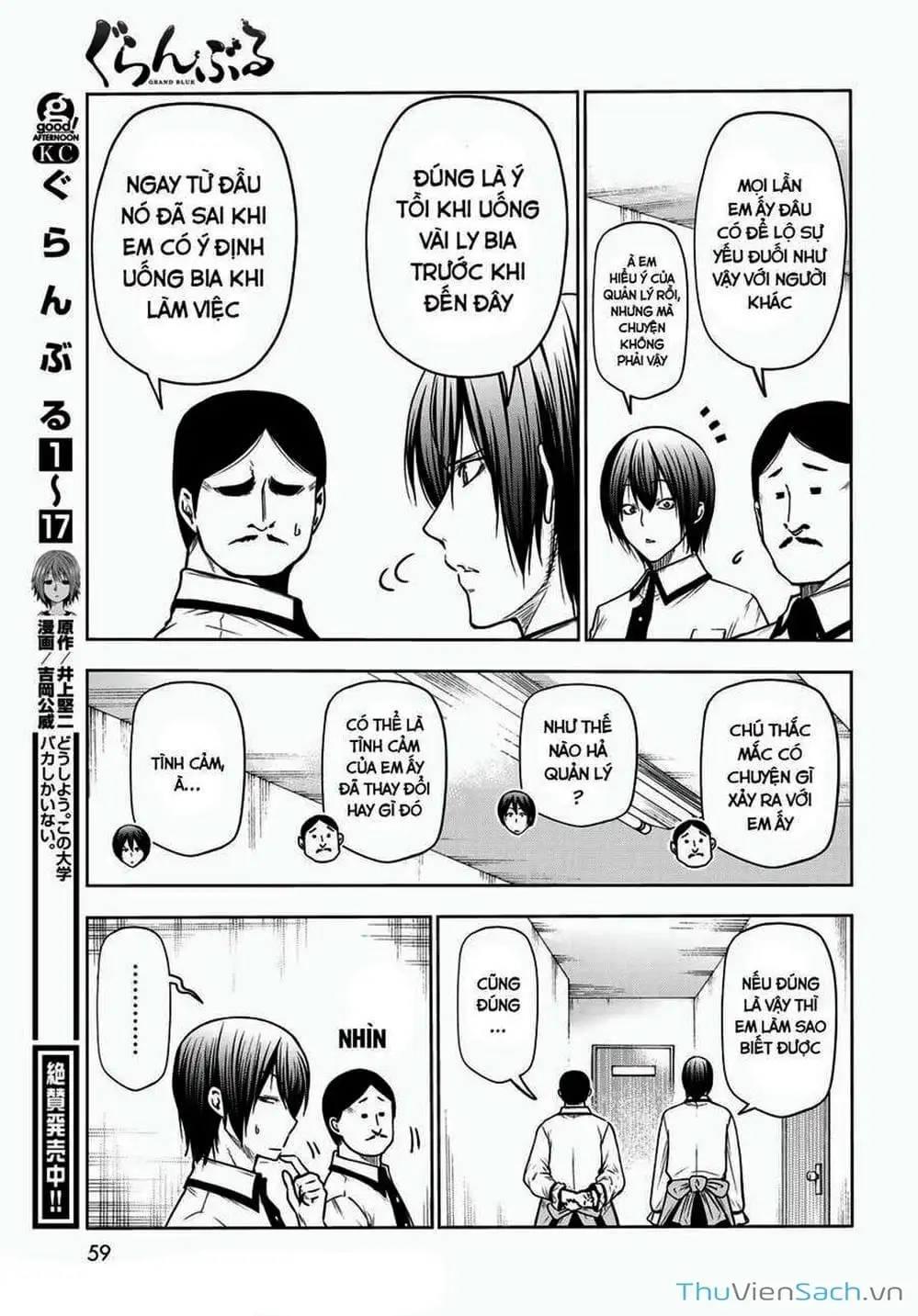 Truyện Tranh Cô Gái Thích Lặn - Grand Blue trang 3