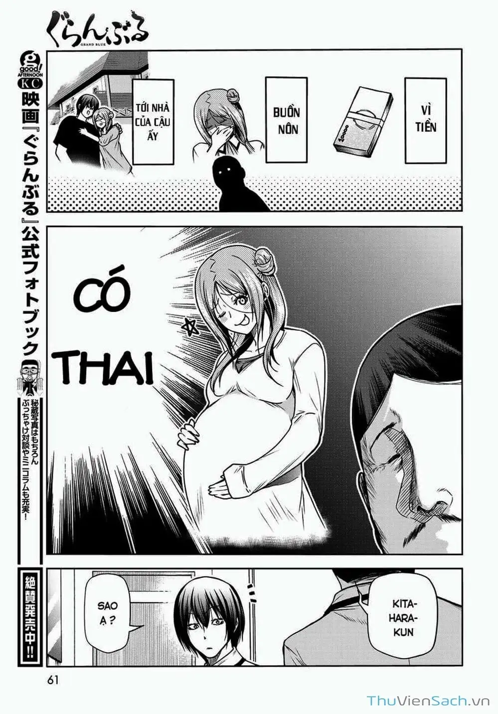 Truyện Tranh Cô Gái Thích Lặn - Grand Blue trang 3