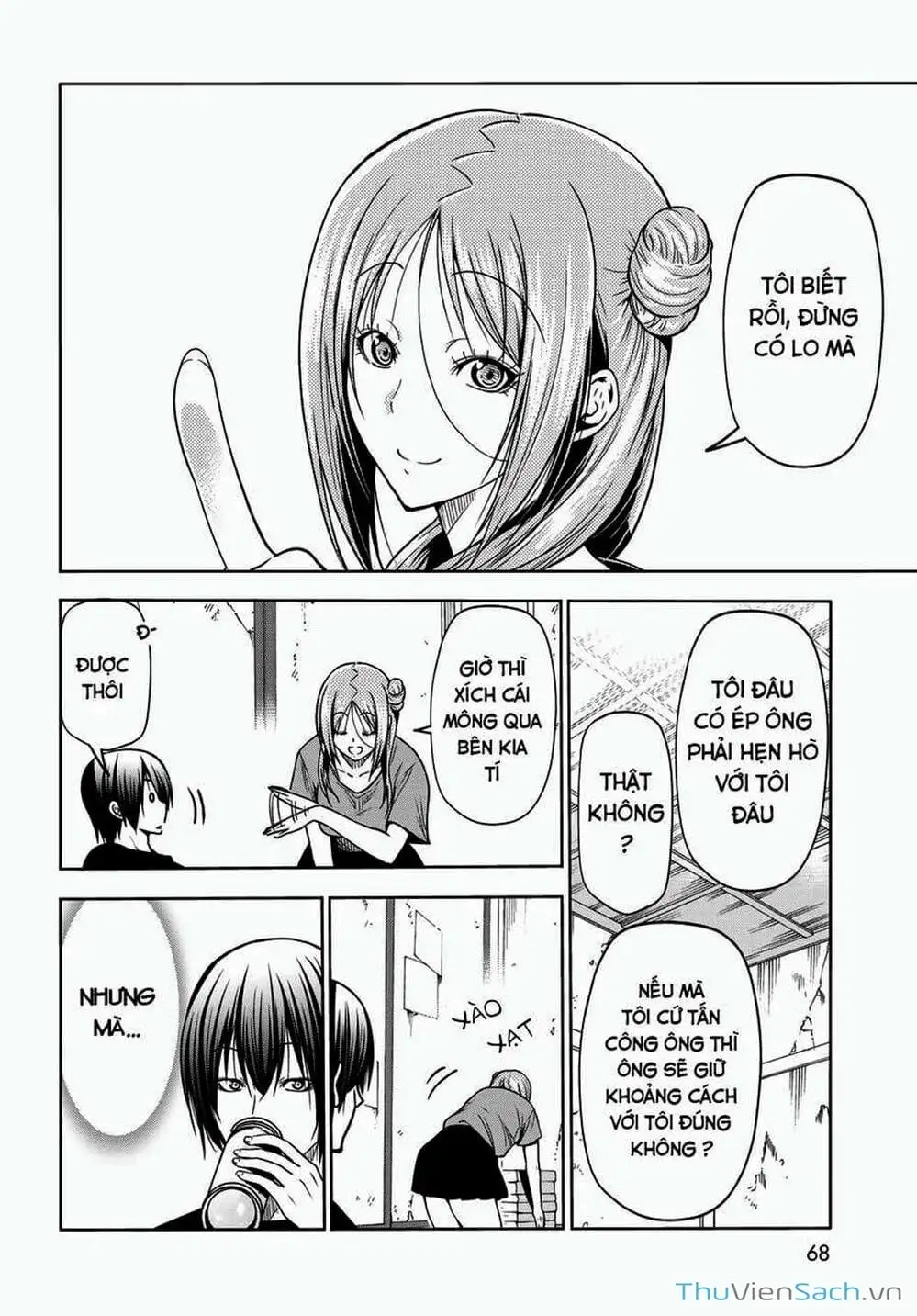 Truyện Tranh Cô Gái Thích Lặn - Grand Blue trang 3