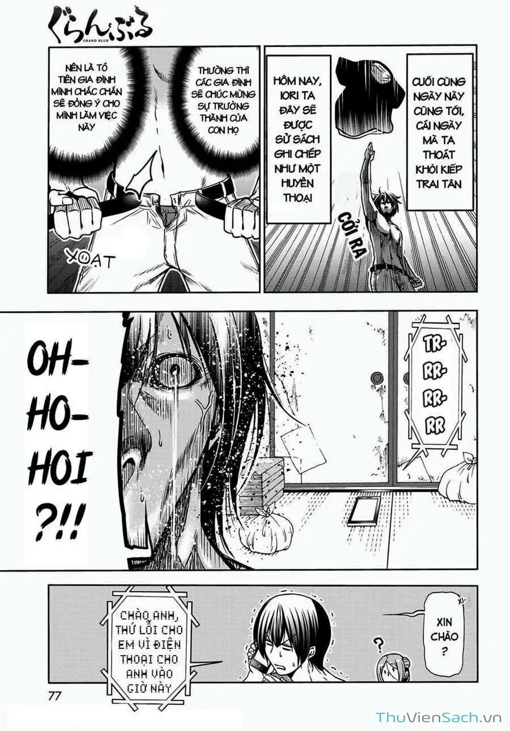 Truyện Tranh Cô Gái Thích Lặn - Grand Blue trang 3