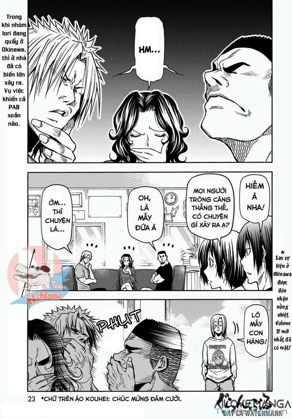 Truyện Tranh Cô Gái Thích Lặn - Grand Blue trang 3