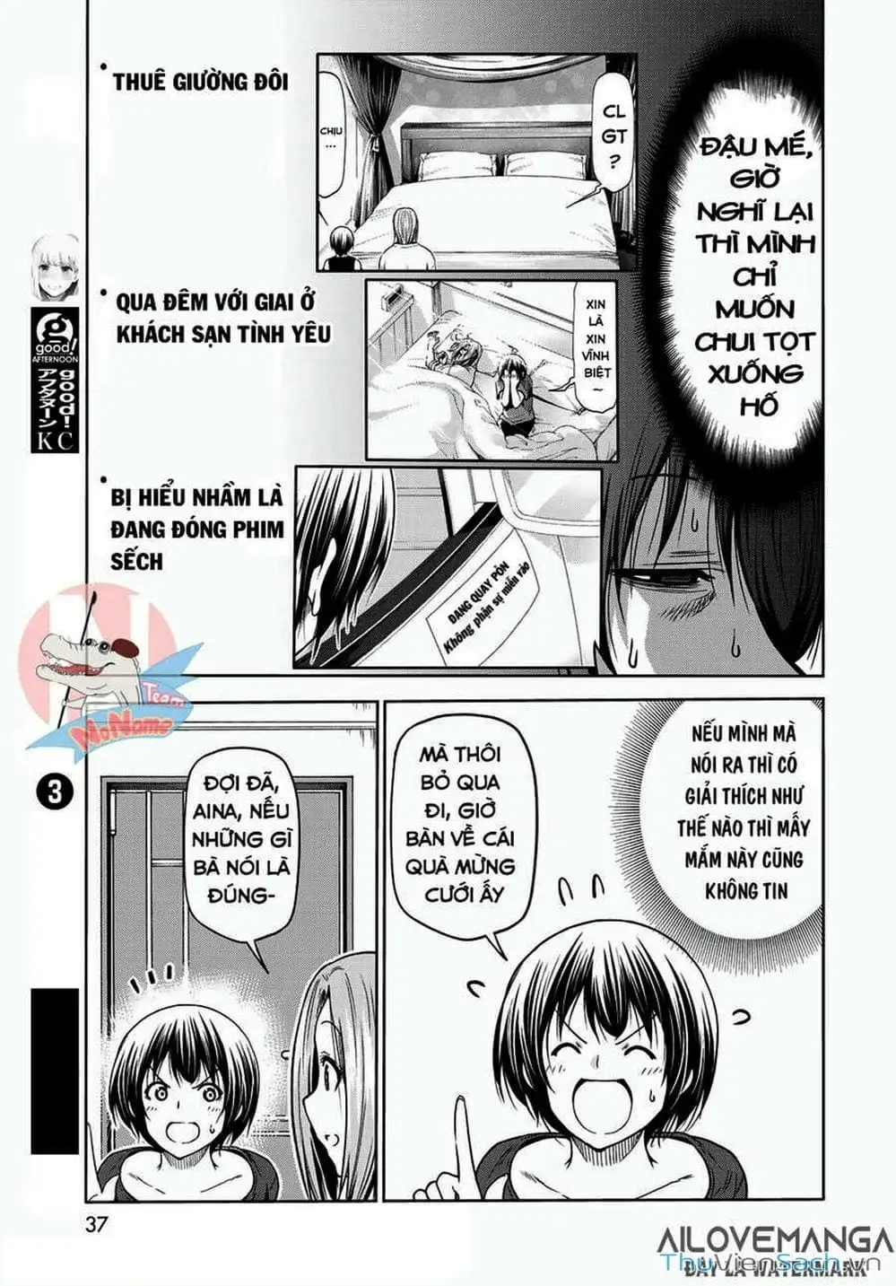 Truyện Tranh Cô Gái Thích Lặn - Grand Blue trang 3