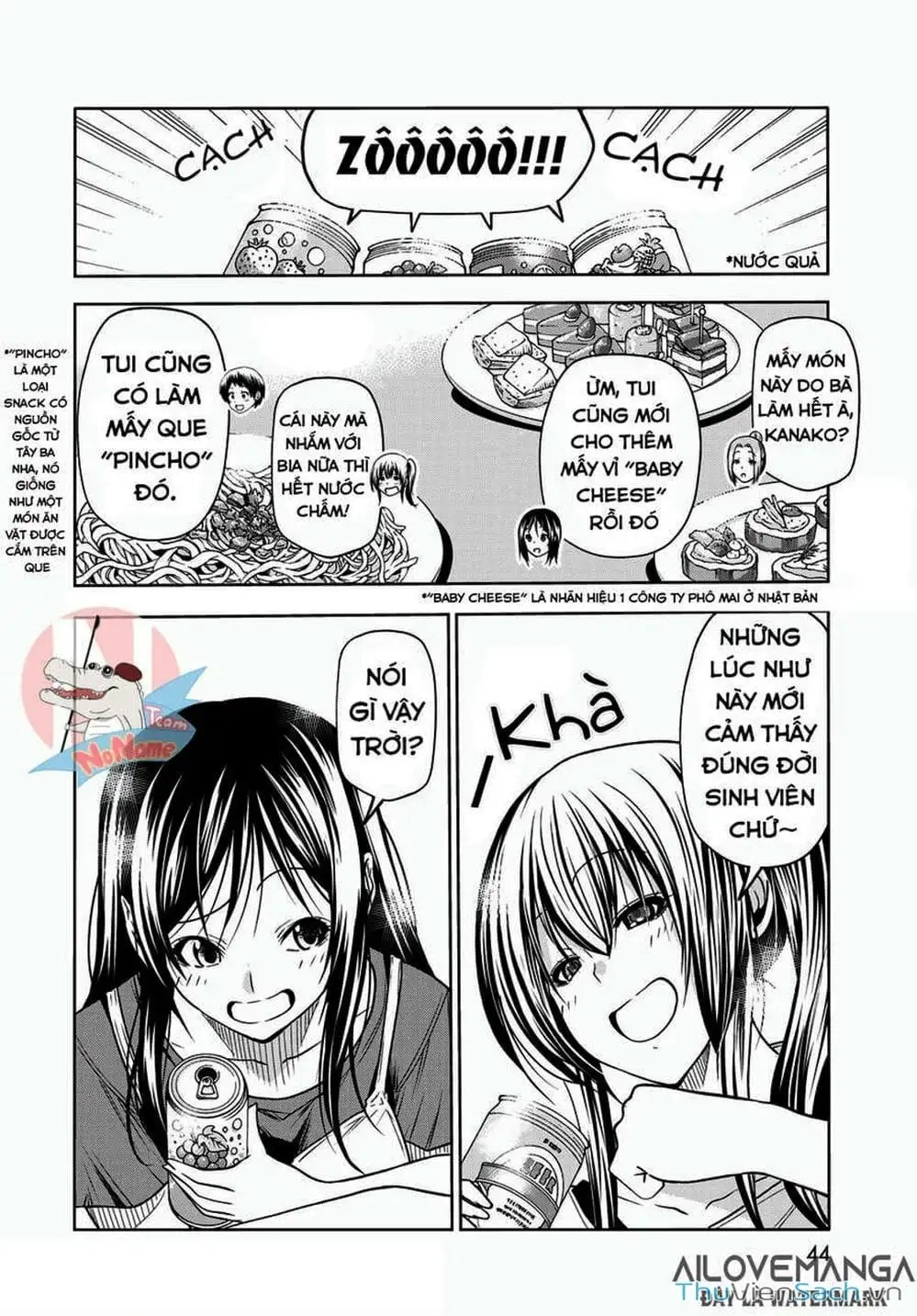 Truyện Tranh Cô Gái Thích Lặn - Grand Blue trang 3