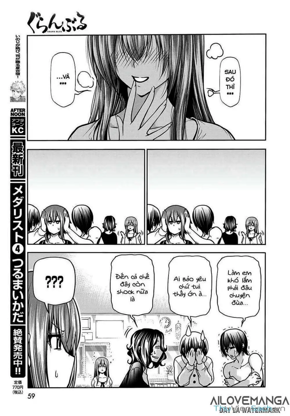 Truyện Tranh Cô Gái Thích Lặn - Grand Blue trang 3