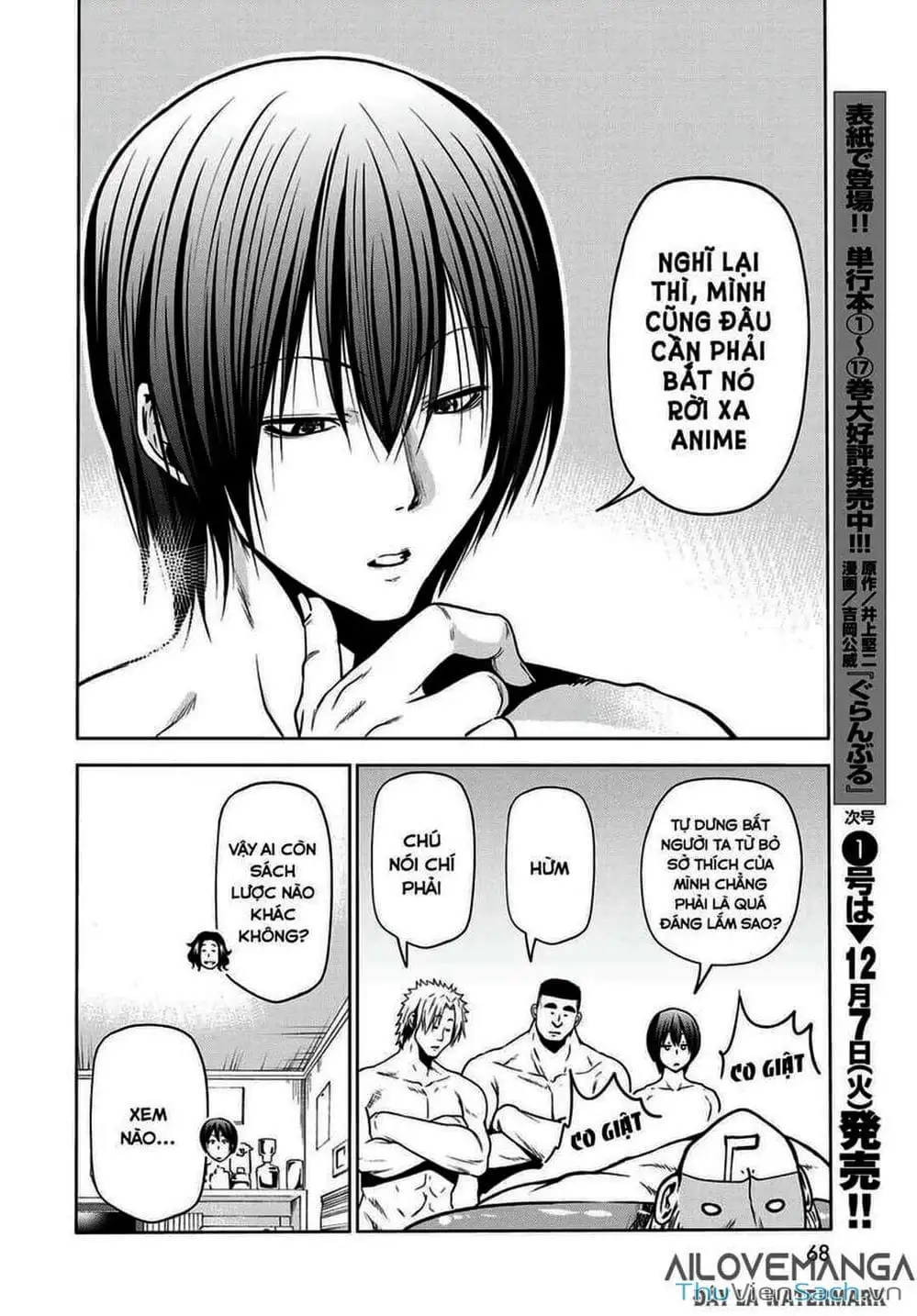 Truyện Tranh Cô Gái Thích Lặn - Grand Blue trang 3