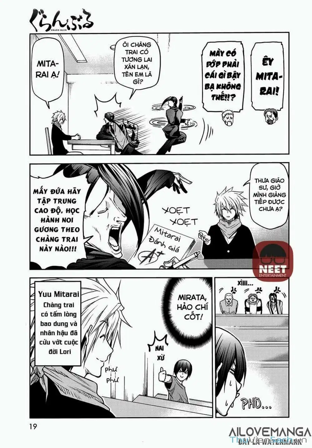 Truyện Tranh Cô Gái Thích Lặn - Grand Blue trang 3