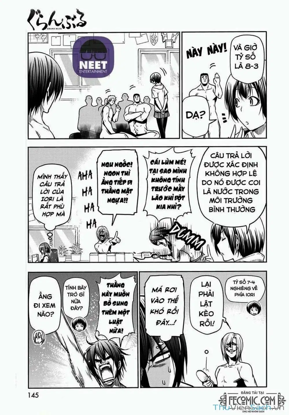 Truyện Tranh Cô Gái Thích Lặn - Grand Blue trang 3