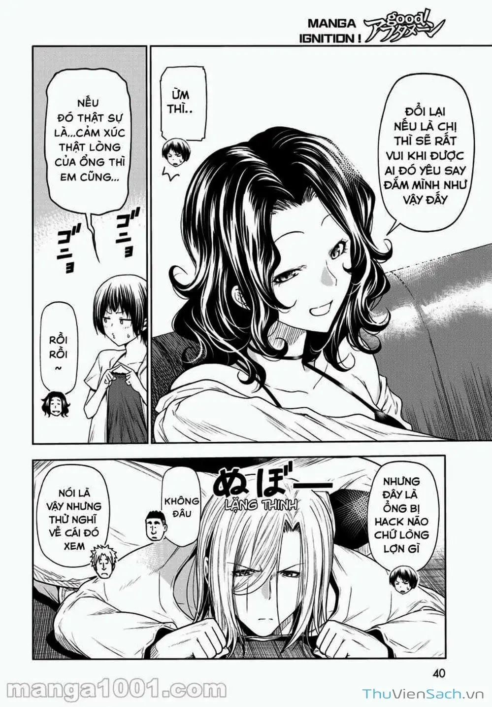 Truyện Tranh Cô Gái Thích Lặn - Grand Blue trang 3