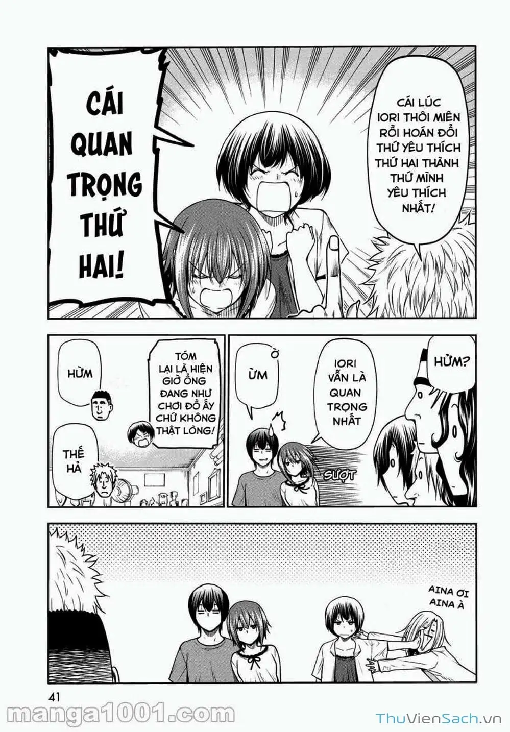 Truyện Tranh Cô Gái Thích Lặn - Grand Blue trang 3