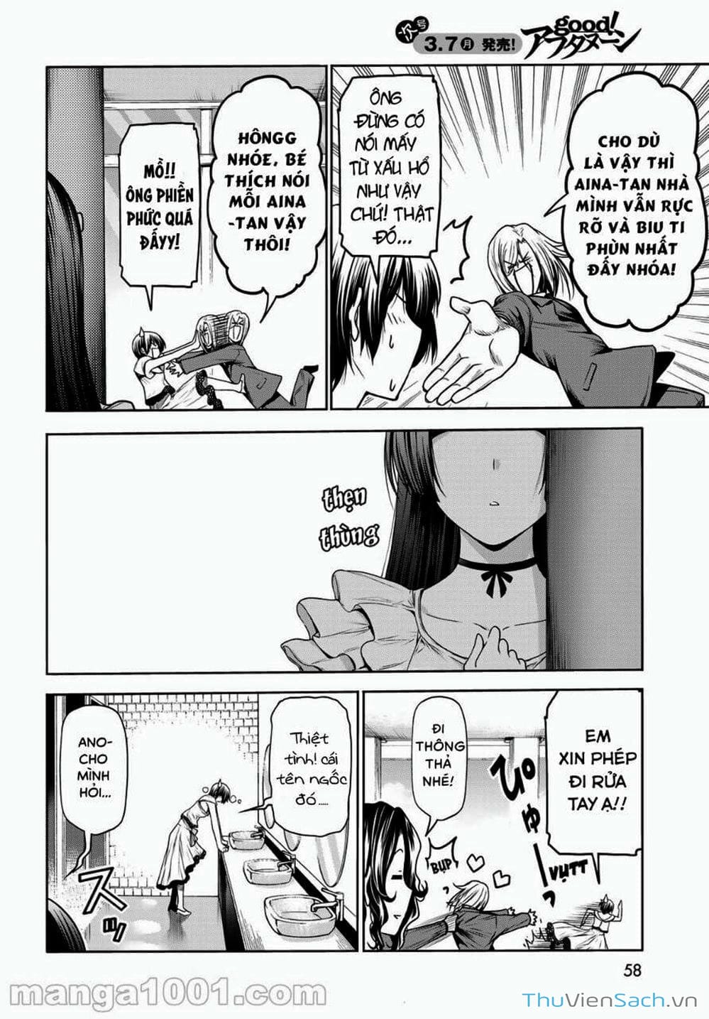 Truyện Tranh Cô Gái Thích Lặn - Grand Blue trang 3