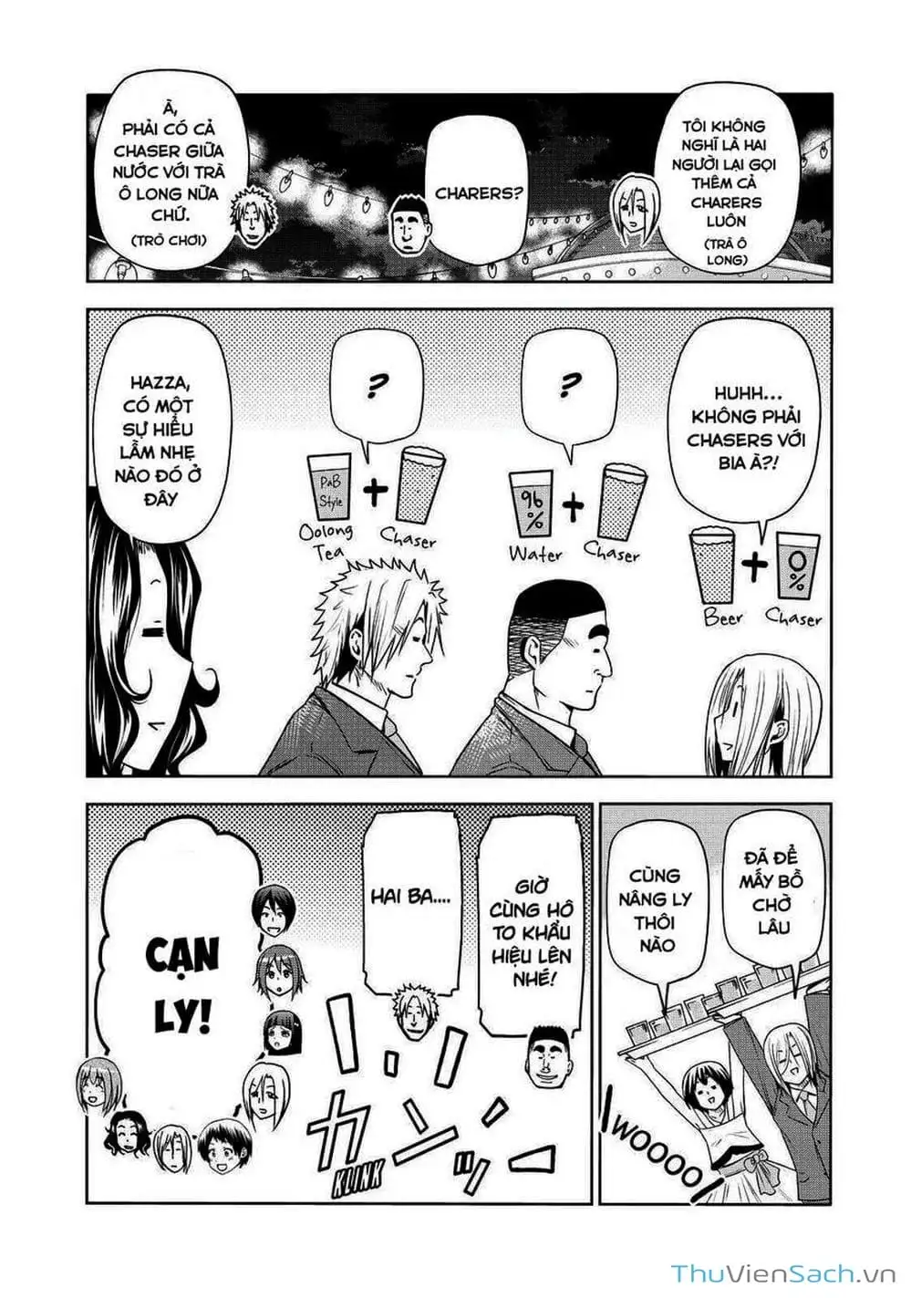 Truyện Tranh Cô Gái Thích Lặn - Grand Blue trang 3