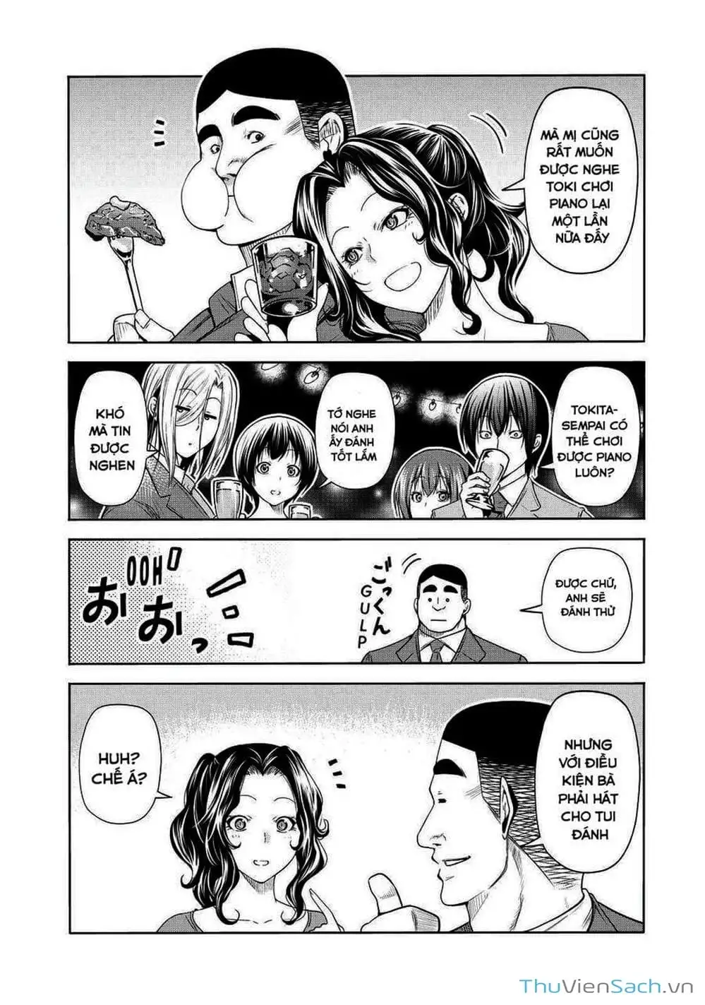 Truyện Tranh Cô Gái Thích Lặn - Grand Blue trang 3