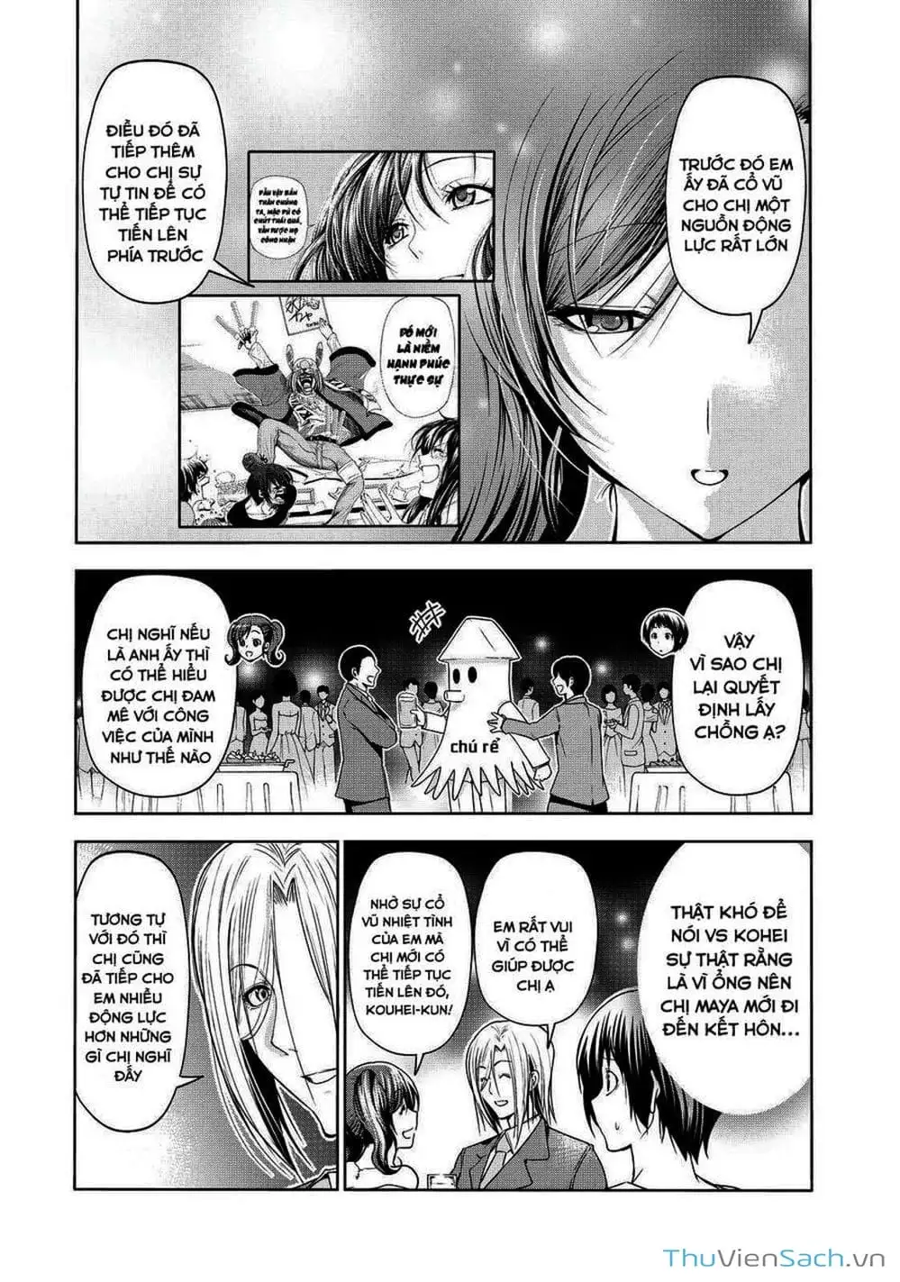 Truyện Tranh Cô Gái Thích Lặn - Grand Blue trang 3