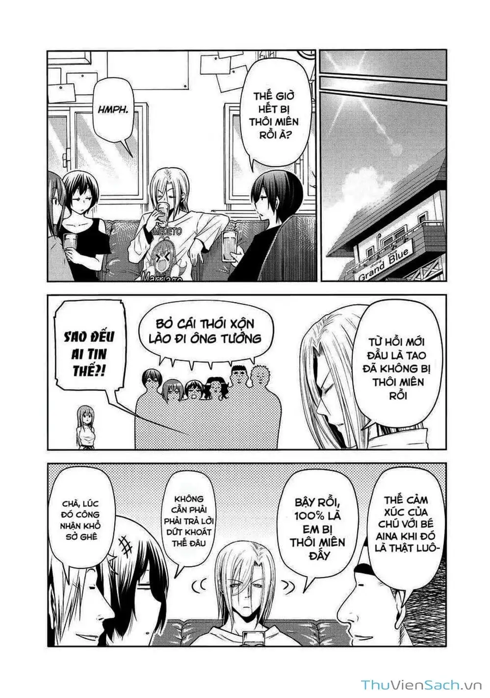 Truyện Tranh Cô Gái Thích Lặn - Grand Blue trang 3