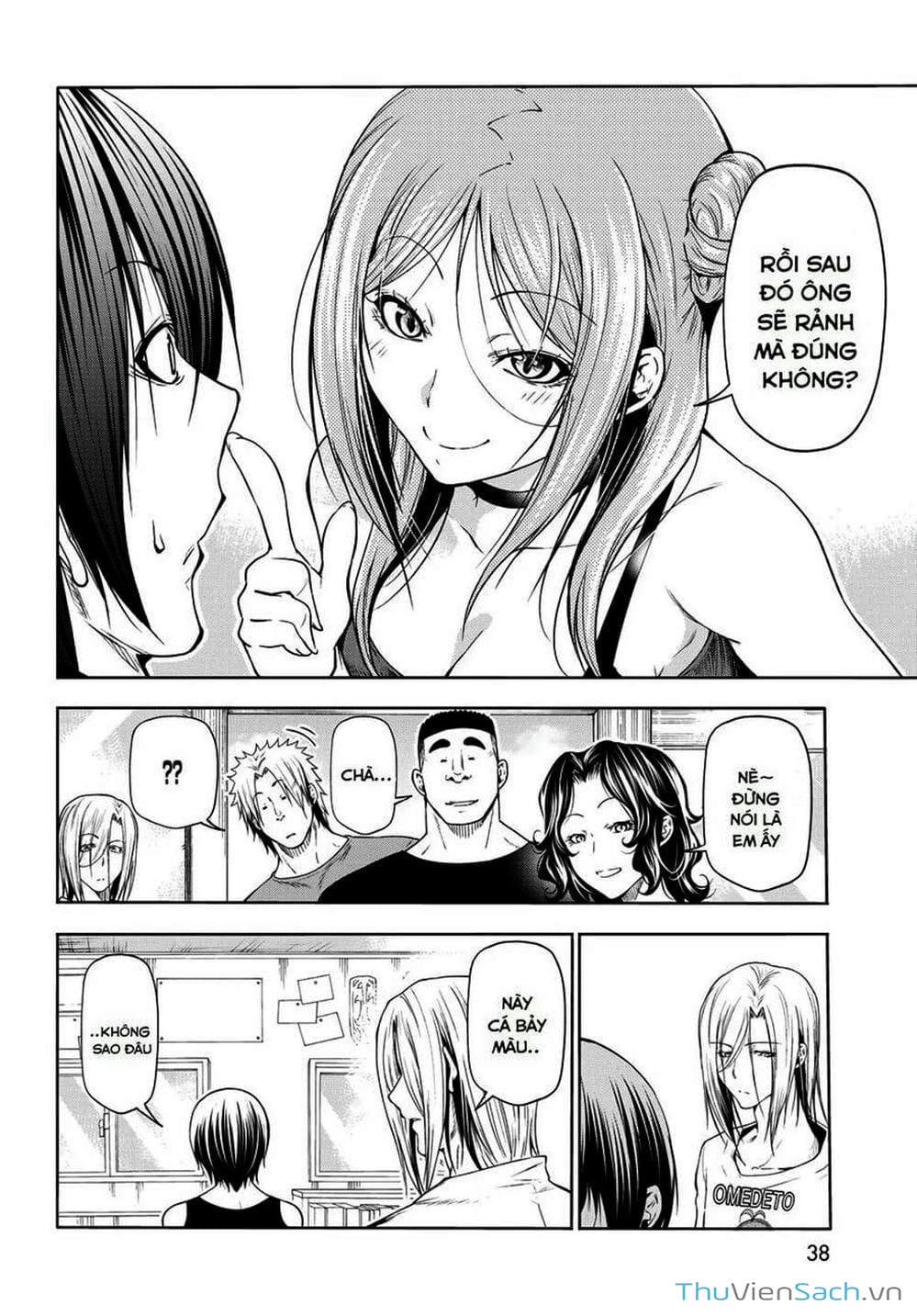 Truyện Tranh Cô Gái Thích Lặn - Grand Blue trang 3