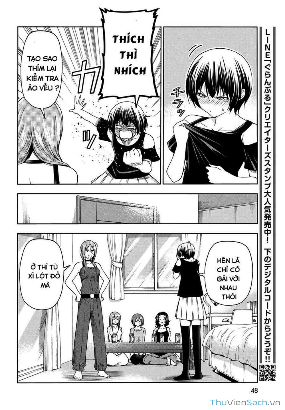 Truyện Tranh Cô Gái Thích Lặn - Grand Blue trang 3