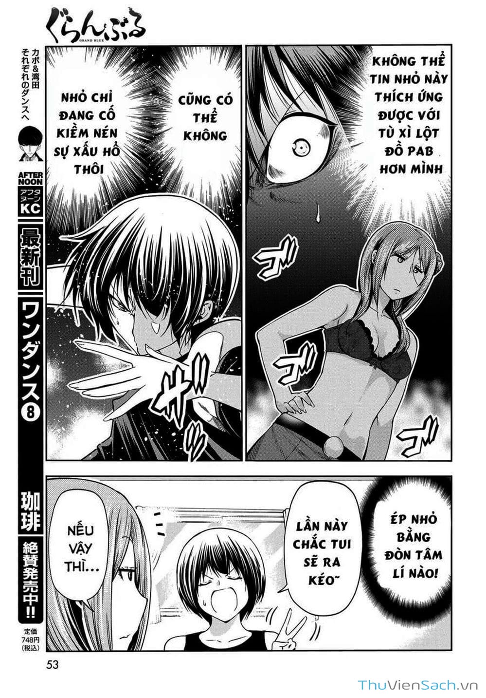 Truyện Tranh Cô Gái Thích Lặn - Grand Blue trang 3