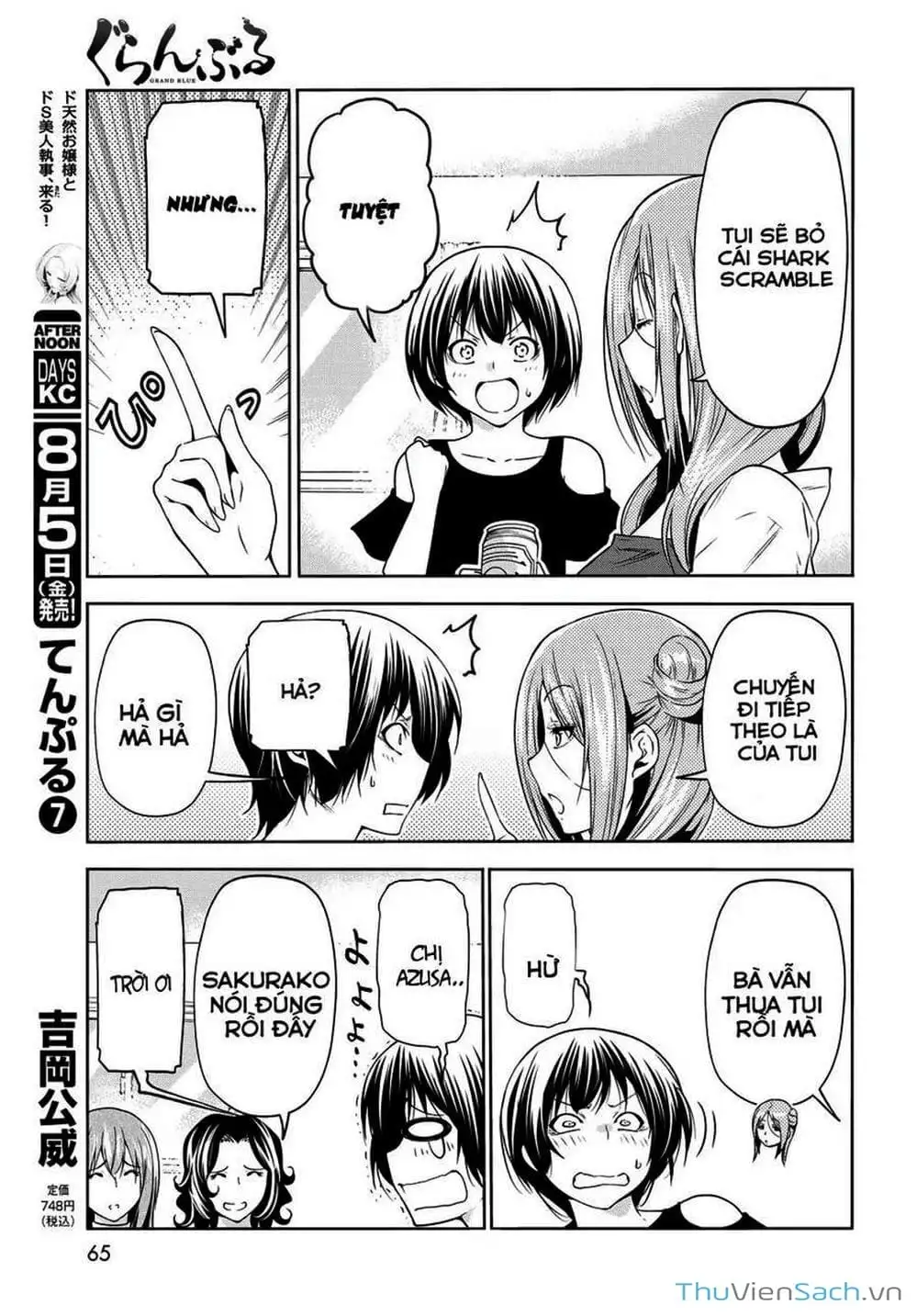 Truyện Tranh Cô Gái Thích Lặn - Grand Blue trang 3