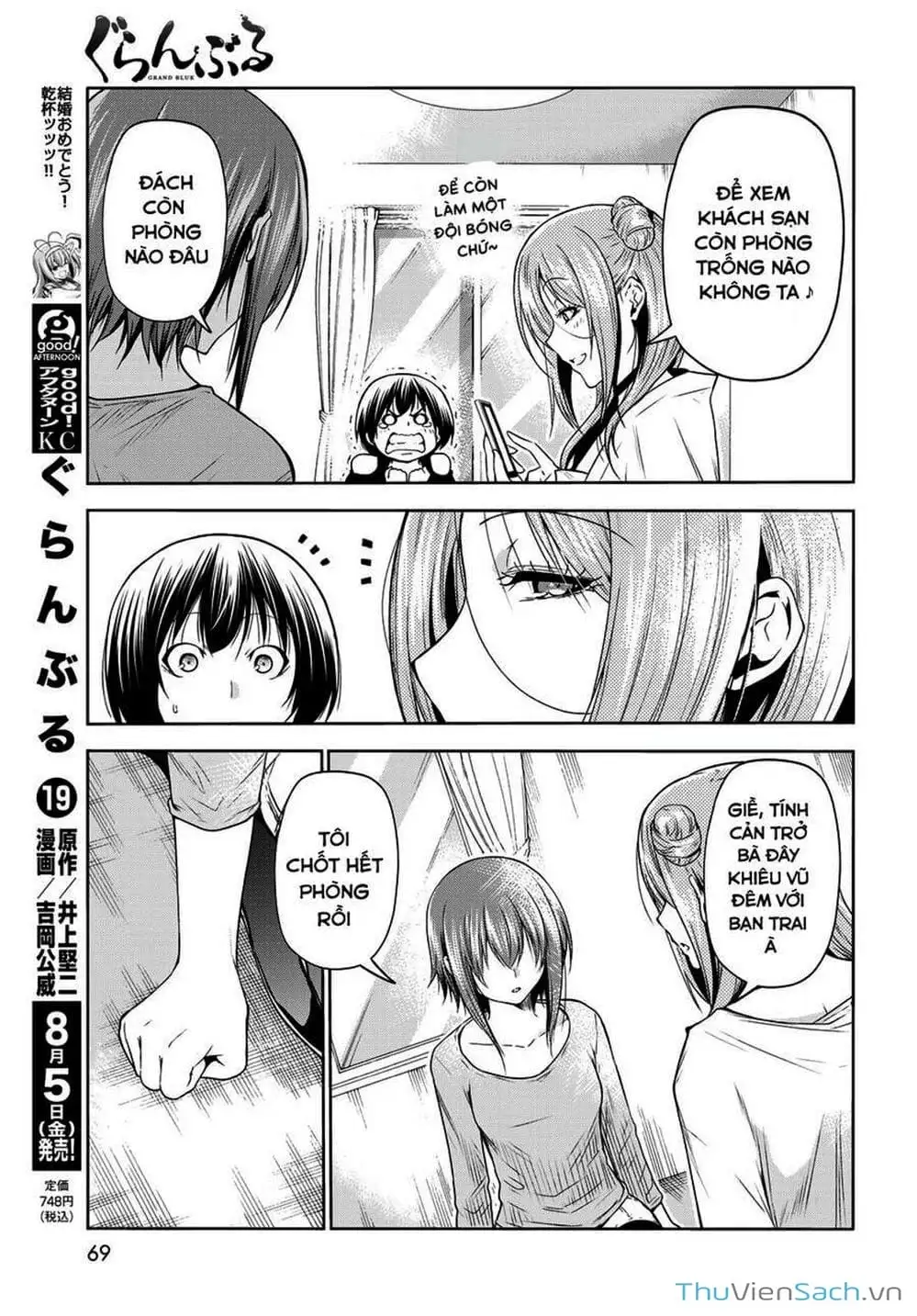 Truyện Tranh Cô Gái Thích Lặn - Grand Blue trang 3