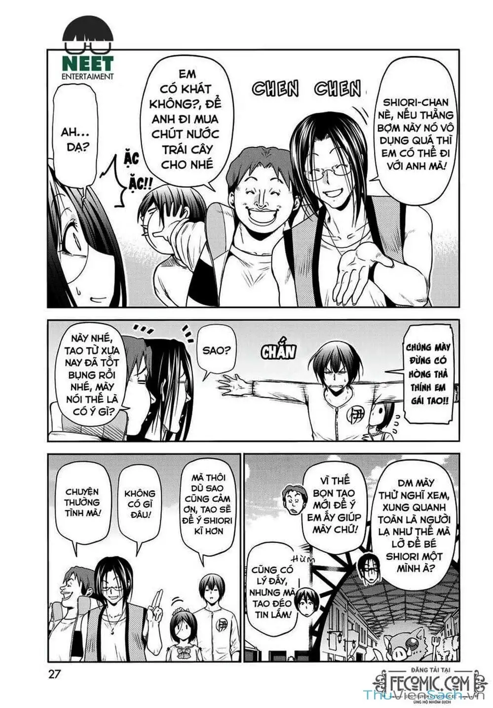 Truyện Tranh Cô Gái Thích Lặn - Grand Blue trang 3