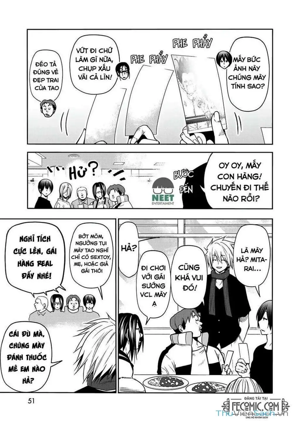 Truyện Tranh Cô Gái Thích Lặn - Grand Blue trang 3