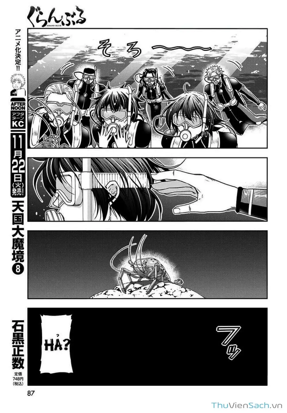 Truyện Tranh Cô Gái Thích Lặn - Grand Blue trang 3